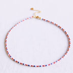 Miyuki necklace - Candy sweetheart