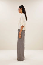 ISABEL DOBBY BLOUSE