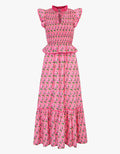 HARPER DRESS - Bubblegum Zinnia