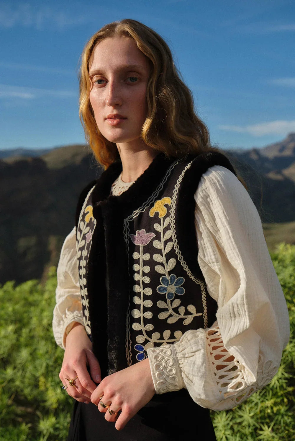 LOUISE MISHA RENEE - Reversible Gilet Jacket