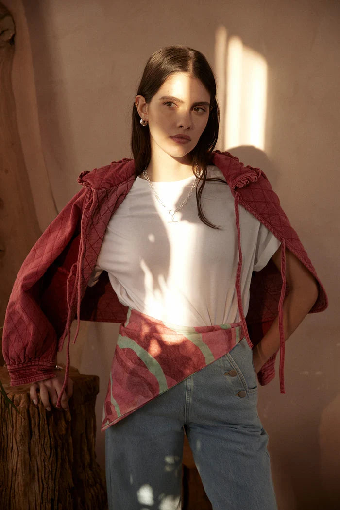 HEIDI JACKET - Vintage Red