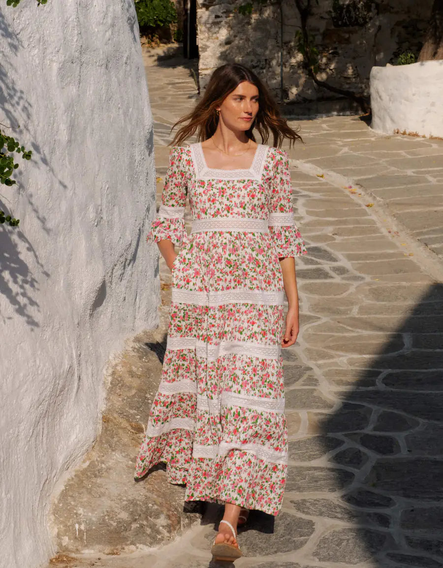 CELINE DRESS - French Ditsy