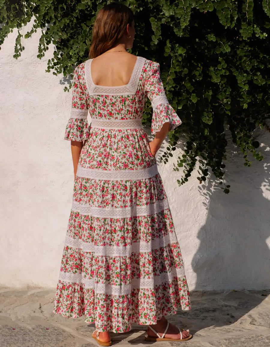 CELINE DRESS - French Ditsy