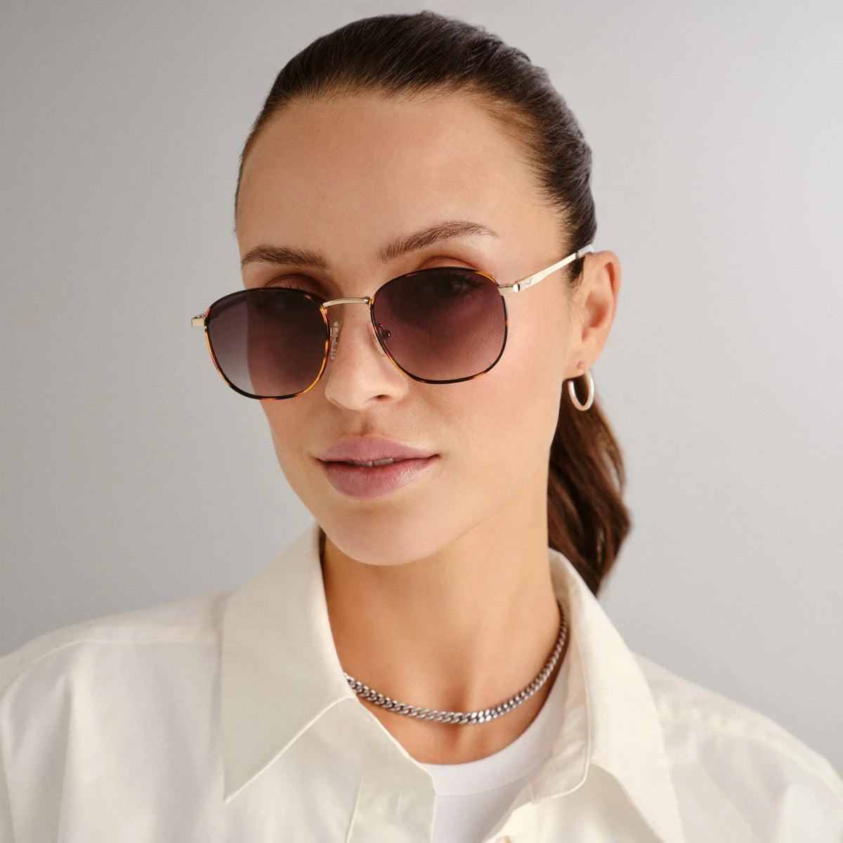 NEPTUNE DEUX SUNGLASSES - Gold & Tort