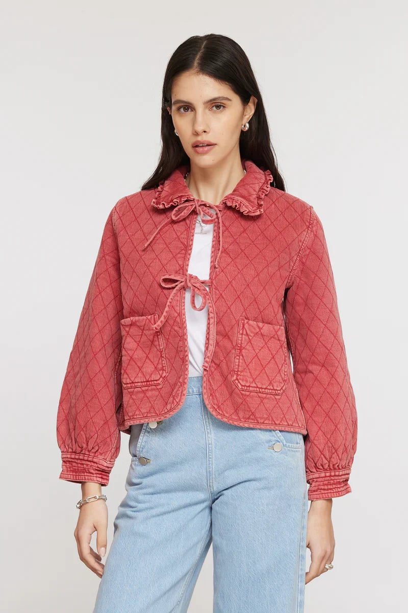 HEIDI JACKET - Vintage Red