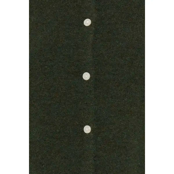 SLEEVELESS KNIT - Dark Green