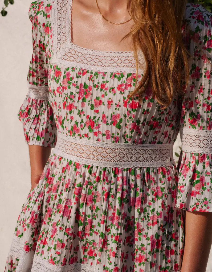 CELINE DRESS - French Ditsy