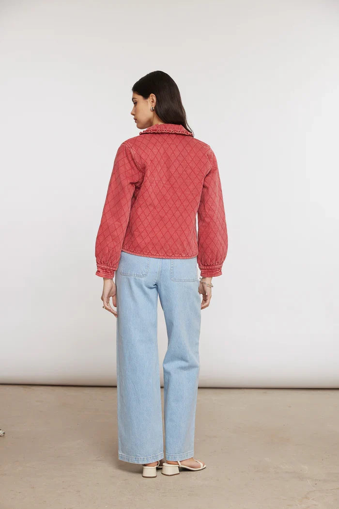 HEIDI JACKET - Vintage Red