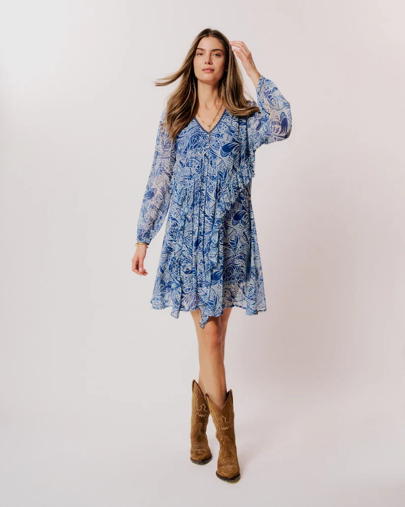 PERNILLA DRESS - Evening Blue