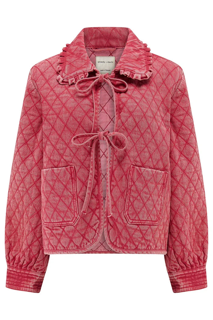 HEIDI JACKET - Vintage Red