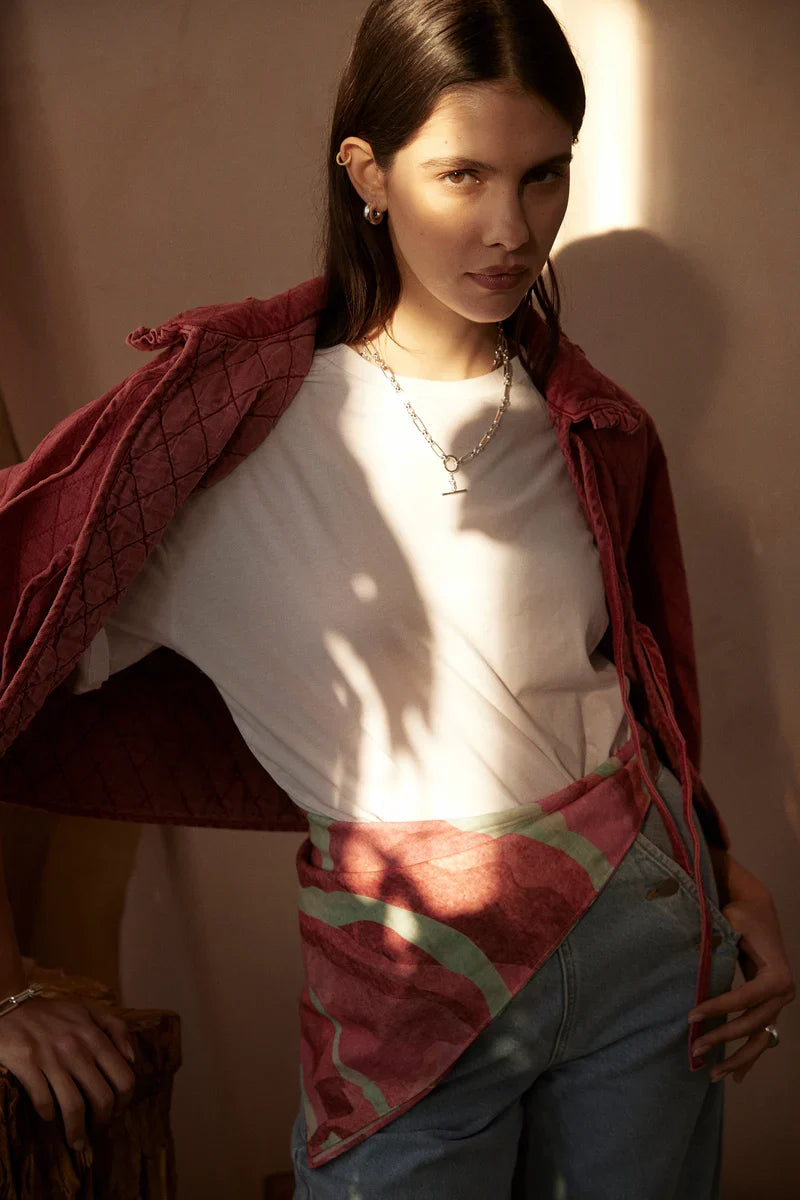 HEIDI JACKET - Vintage Red